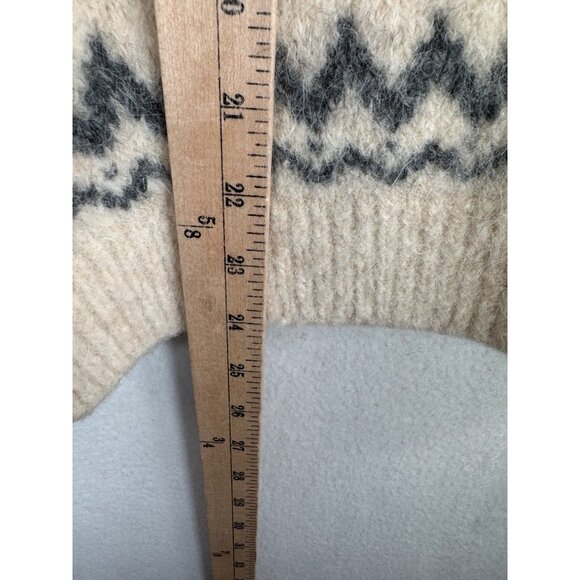 ASTR the Label Fair Isle Turtle neck Relaxed fit SWEATER wool blend sz S - Picture 6 of 7